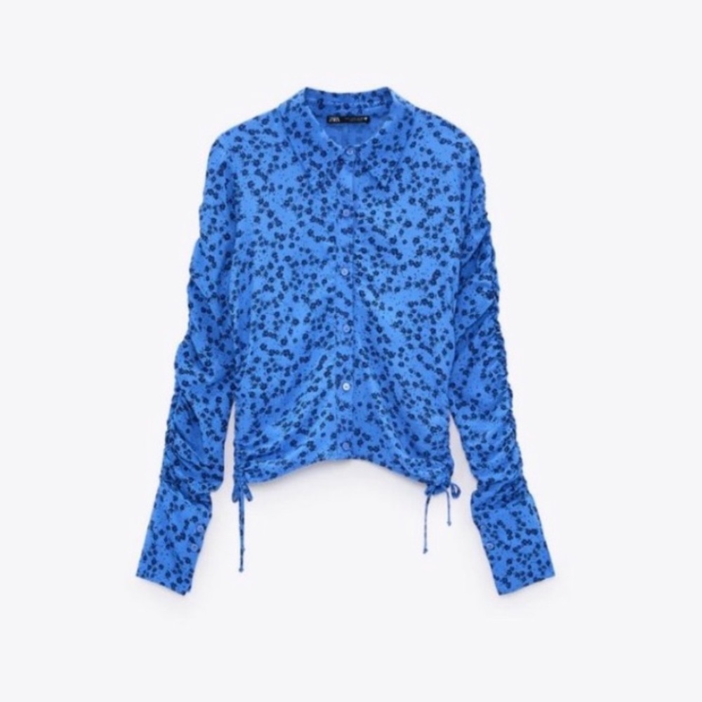 Zara print shirt.